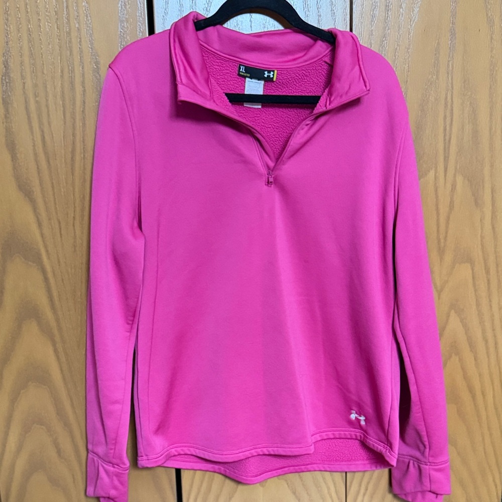 Under Armour Vibrant Pink Pullover